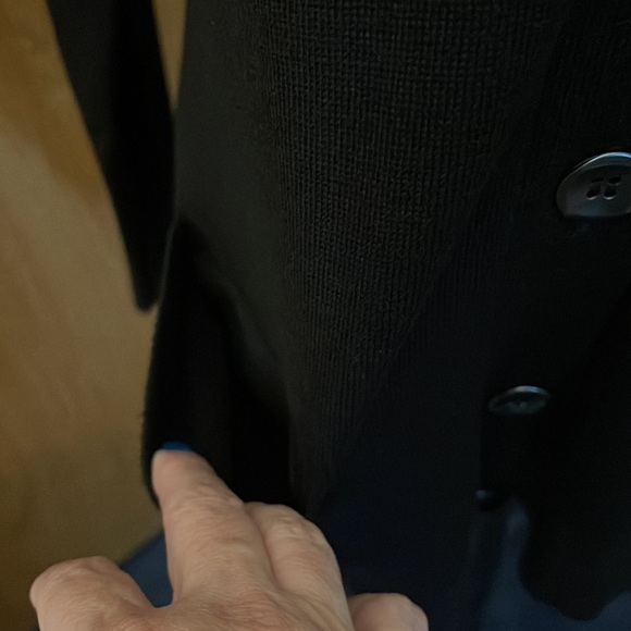 Verve Ami Women Black Button Down Cardigan NWT - Picture 2 of 5